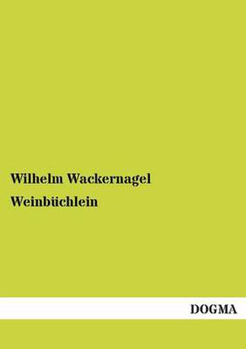 Cover image for Weinbuchlein