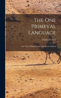 Cover image for The One Primeval Language