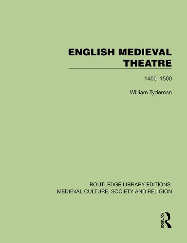 Cover image for English Medieval Theatre
