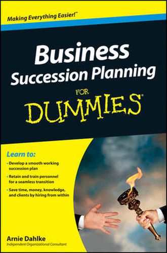 Cover image for Business Succession Planning For Dummies