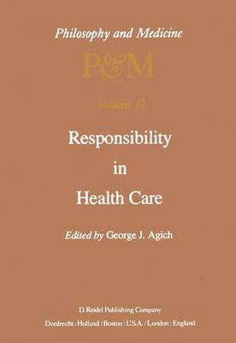 Cover image for Responsibility in Health Care