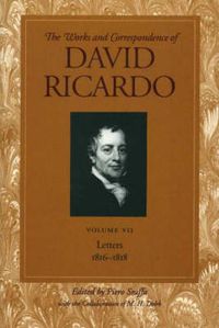 Cover image for Works & Correspondence of David Ricardo, Volume 07: Letters 1816-1818