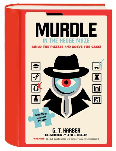 Cover image for Murdle in the Hedge Maze 500-Piece Jigsaw Puzzle