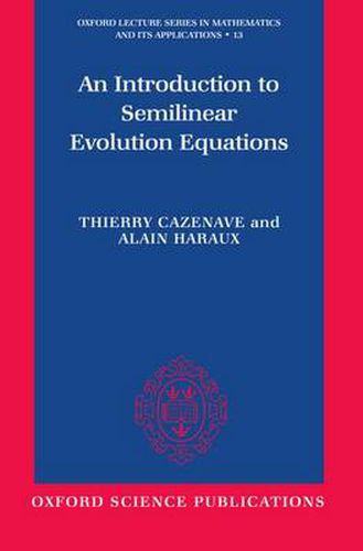 Cover image for An Introduction to Semi-linear Evolution Equations