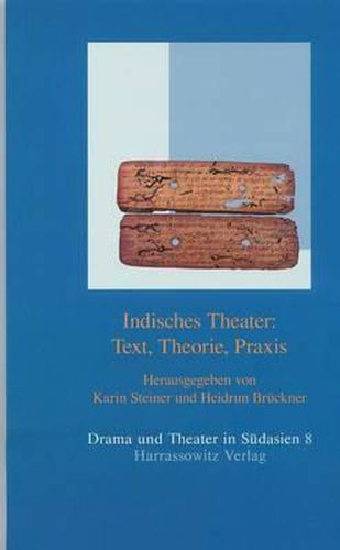 Cover image for Indisches Theater: Text, Theorie, Praxis