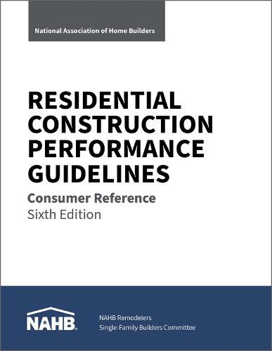 Cover image for Residential Construction Performance Guidelines