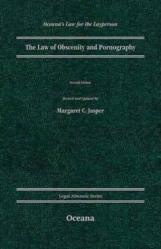 Cover image for The Law of Obscenity and Pornography