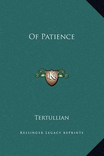 Of Patience