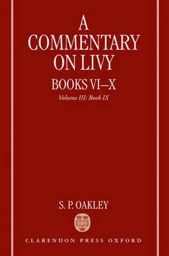 Cover image for A Commentary on Livy