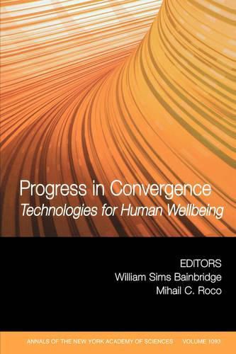 Cover image for Progress in Convergence: Technologies for Human Wellbeing