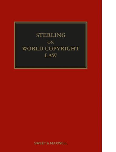 Cover image for Sterling on World Copyright Law