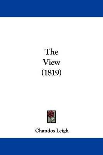 Cover image for The View (1819)