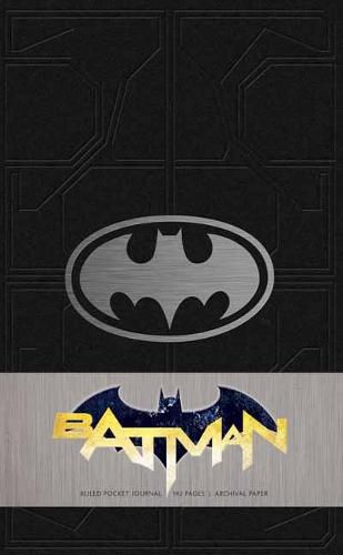 Batman Hardcover Ruled Notebook