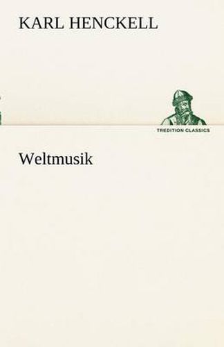 Cover image for Weltmusik