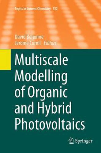 Cover image for Multiscale Modelling of Organic and Hybrid Photovoltaics