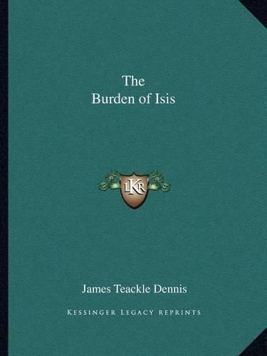 Cover image for The Burden of Isis