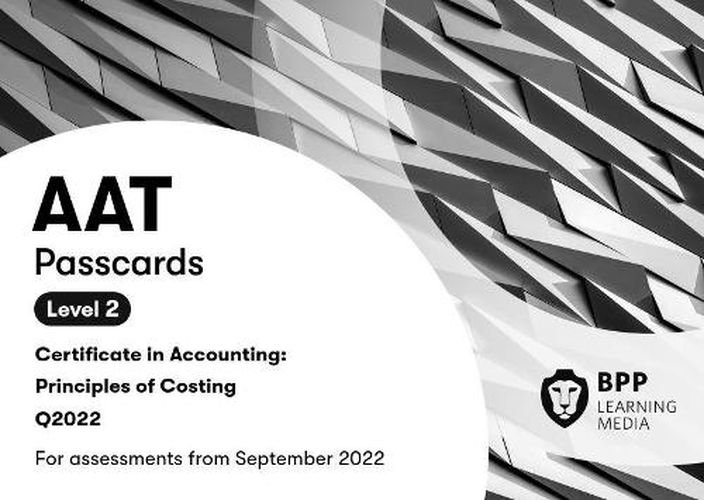 AAT Principles of Costing: Passcards