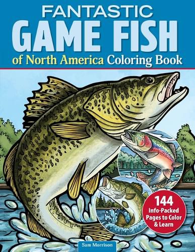 Cover image for Fantastic Game Fish of North America Coloring Book