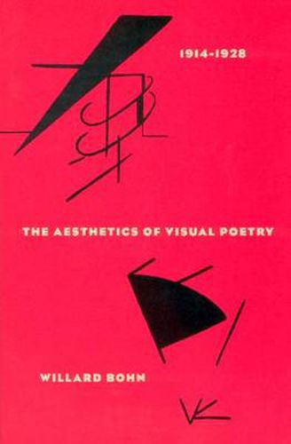 Cover image for The Aesthetics of Visual Poetry, 1914-28