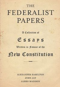 Cover image for The Federalist Papers