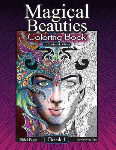 Cover image for Magical Beauties Coloring Book: Book 1