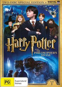 Cover image for Harry Potter And The Philosopher's Stone (DVD)