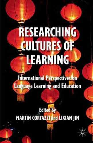 Cover image for Researching Cultures of Learning: International Perspectives on Language Learning and Education