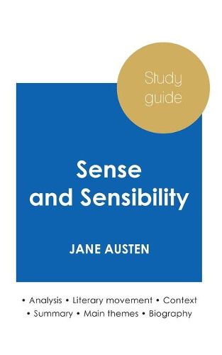 Cover image for Study guide Sense and Sensibility by Jane Austen (in-depth literary analysis and complete summary)