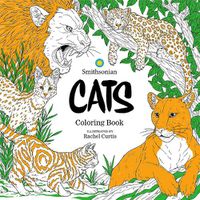 Cover image for Cats: A Smithsonian Coloring Book