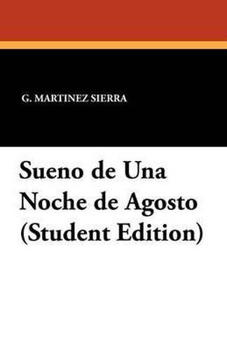 Cover image for Sueno de Una Noche de Agosto (Student Edition)