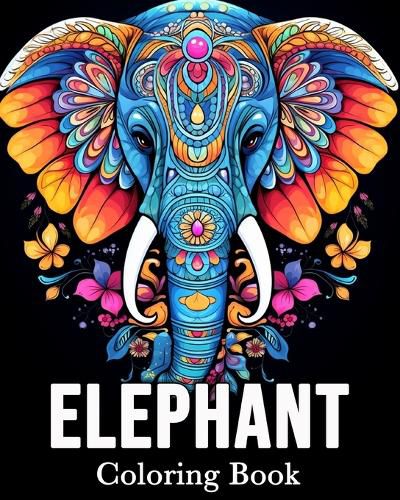 Cover image for Elephant Coloring Book