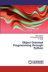 Cover image for Object Oriented Programming through Python