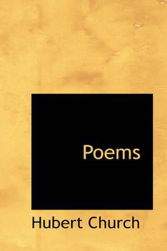 Cover image for Poems