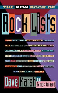 Cover image for The New Book of Rock Lists