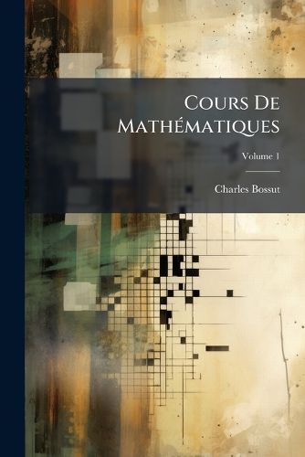 Cover image for Cours de Math Matiques, Volume 1
