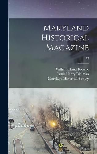 Maryland Historical Magazine; 12