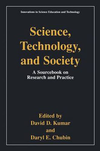 Cover image for Science, Technology, and Society: Education A Sourcebook on Research and Practice