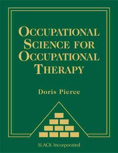 Cover image for Occupational Science for Occupational Therapy