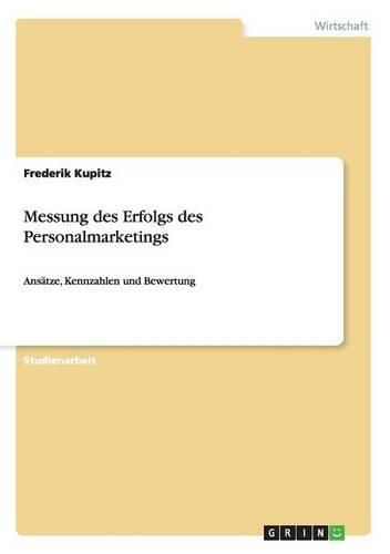 Cover image for Messung Des Erfolgs Des Personalmarketings