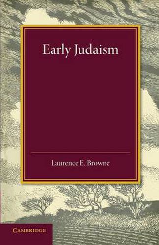 Cover image for Early Judaism