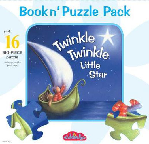 Cover image for Twinkle Twinkle Little Star Book n' Puzzle Pack: 16 Big-Piece Puzzle with board book