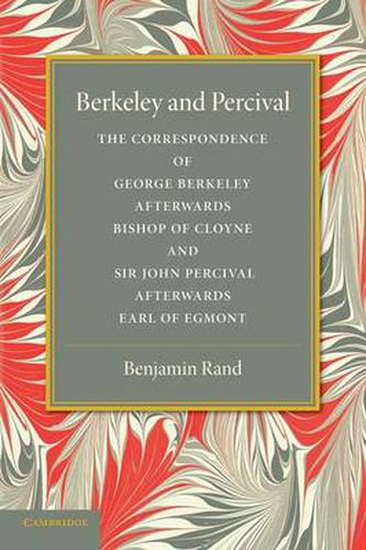 Cover image for Berkeley and Percival: The Correspondence of George Berkeley and Sir John Percival