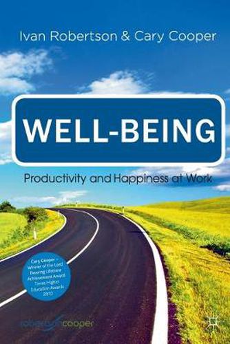 Cover image for Well-being: Productivity and Happiness at Work