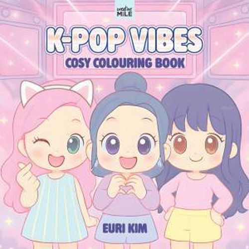 Cover image for K Pop Cosy Vibes Colouring Book