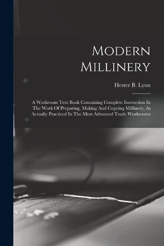 Cover image for Modern Millinery