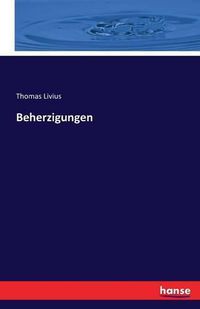 Cover image for Beherzigungen