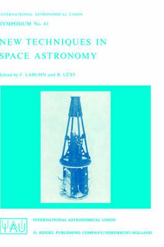 Cover image for New Techniques in Space Astronomy