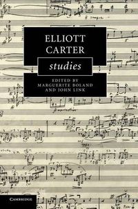 Cover image for Elliott Carter Studies