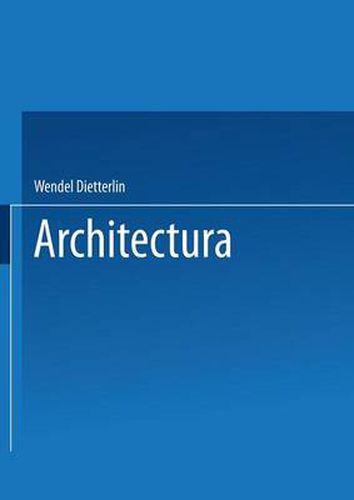 Cover image for Architectura
