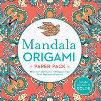 Cover image for Mandala Origami Paper Pack: More than 250 Sheets of Origami Paper in 16 Meditative Patterns